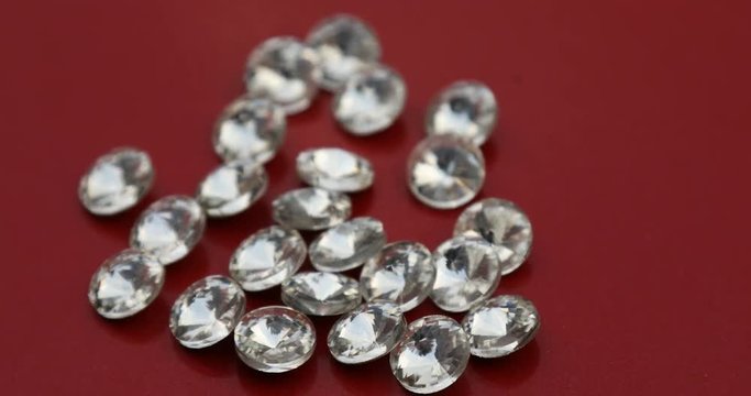 Diamond Crystal closeup macro shot