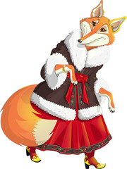 Fox is from a fairy tale