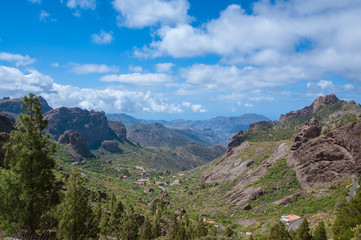 Mountain landscape, Gran Canaria
