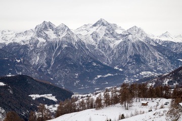 Montagne in inverno