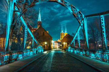 Fototapeta premium Wroclaw's Saint Johns the Baptist Cathedral, Wroclaw, Poland