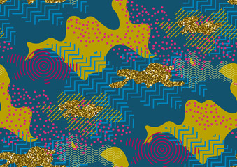 Camouflage seamless pattern.