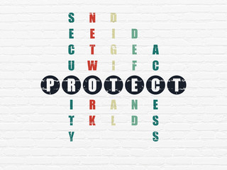 Safety concept: Protect in Crossword Puzzle