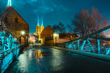 Obraz premium Wroclaw's Saint Johns the Baptist Cathedral, Wroclaw, Poland