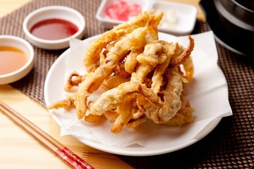ojingo  fried, 오징어튀김