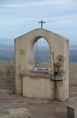 brunnen am  Santuari de Sant Salvador, Mallorca