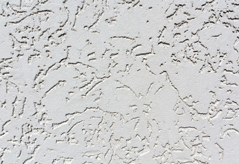 Gray color plaster wall patten.