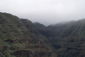 Fototapeta premium mountains in the clouds