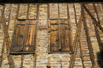 Architectural details from Safranbolu houses Turkey