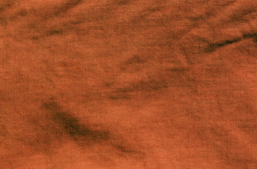 Orange color cloth pattern.