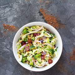 Healthy broccoli salad