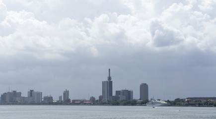 Obraz premium town of lagos
