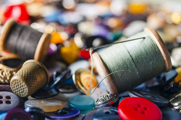 Old sewing accessories