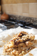 leftovers of jam tart