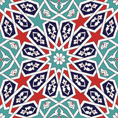 Arabesque motif. Vintage motif. Seljuk Motif