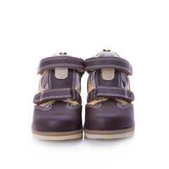 children's orthopedic shoes on a white background