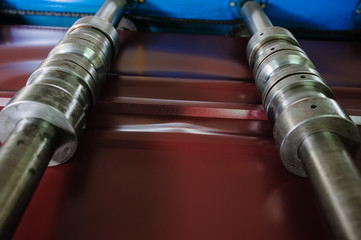 Metal tile manufacturing factory