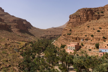 Fototapeta na wymiar Gorges d'Aït Mansour, Maroc