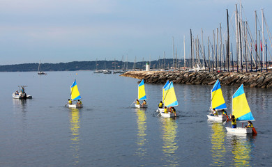 Fototapeta premium Learn to sail