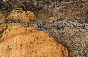 Volcanic dayk Kula Manisa Turkey