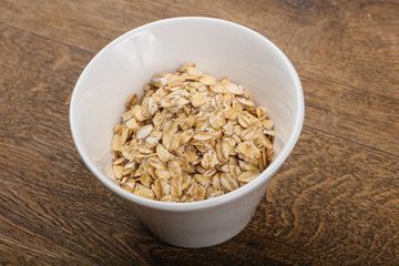 Raw oatmeal