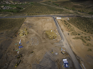 Aerial Desert Construction