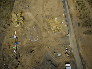 Aerial Desert Construction