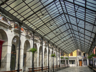 Old Market Building in Tolosa Basque Country Town