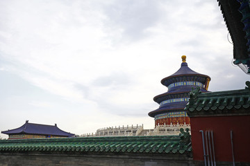 The ancient temple of heaven in Beijing, China