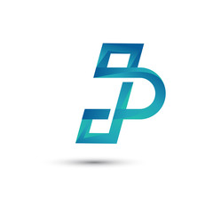 P initial logo