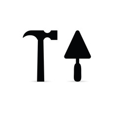 tool icon in black color illustration