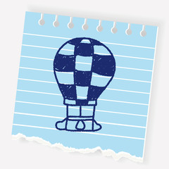 Doodle Hot Air Balloon