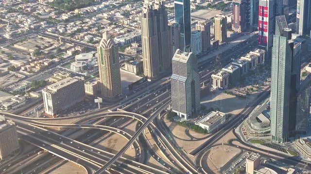  Aerial View of Dubai Downtown