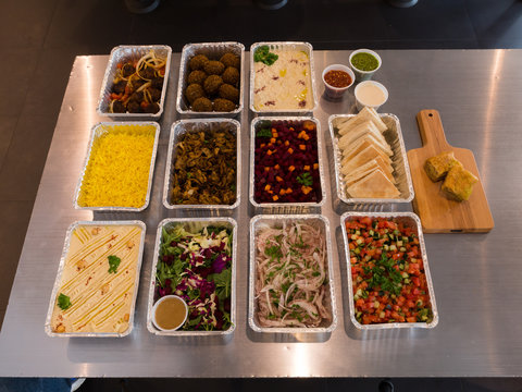 Falafel and 2 protein