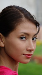 Pretty Hispanic Teen Girl