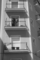 Architecture architectural detail photo black white