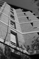 Architecture architectural detail photo black white