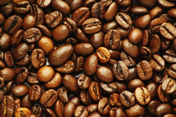 coffee beans as wallpaper