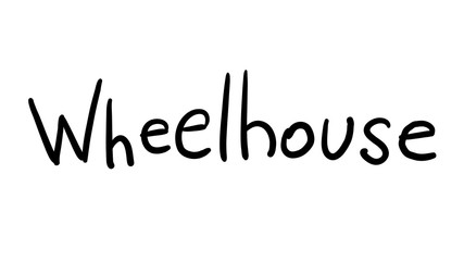 Business Buzzword: wheelhouse - vector handwritten phrase