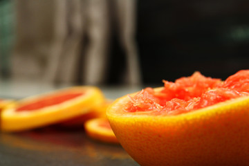 Grapefruit or citrus