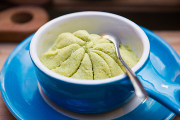 wasabi flavoring japanese style for sushi