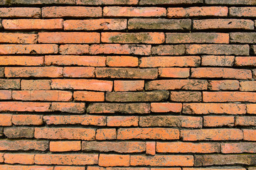 Old brick wall a background image