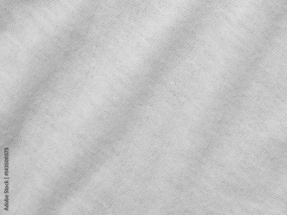 Sticker white fabric cloth texture