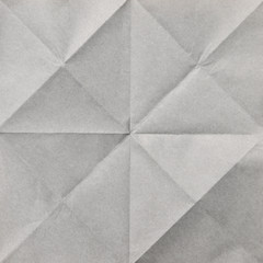 gray sheet of paper folded texture