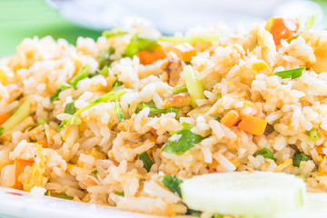 Delicious fried rice thai style