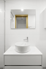 Naklejka na ściany i meble white toilet with bathtub