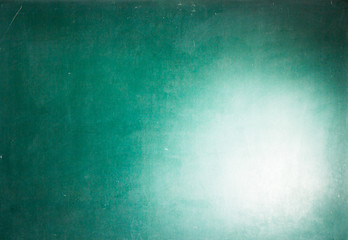 close up of a black dirty chalkboard,green
