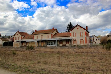 Gare d'Eygurande-Merlines (Corrèze)