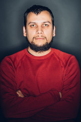 Fototapeta premium Serious hipster