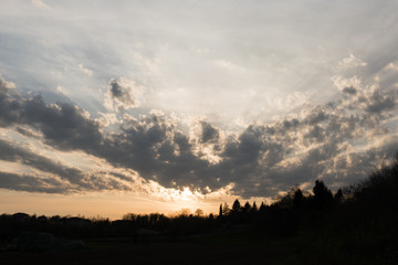 Sky and clouds of dreams